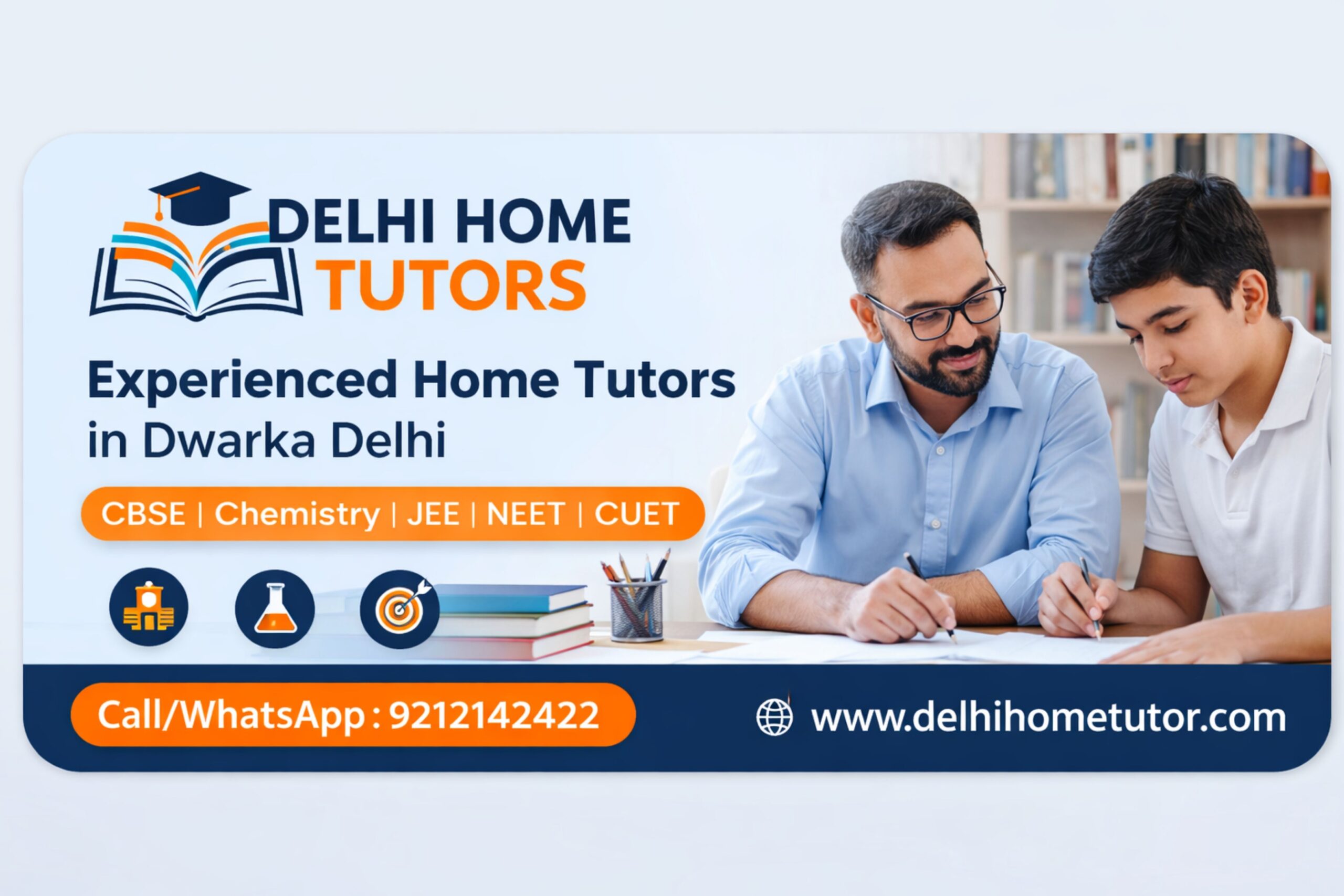 Home Tutor in Dwarka Delhi Near Me | Book Demo Class Today